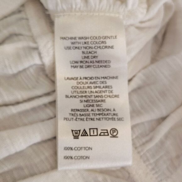 Free People White Cotton Belong Together Cropped Tank Medium NWOT - Picture 13 of 15